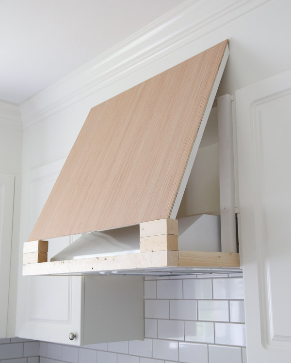 DIY Range Hood Cover - Angela Marie Made