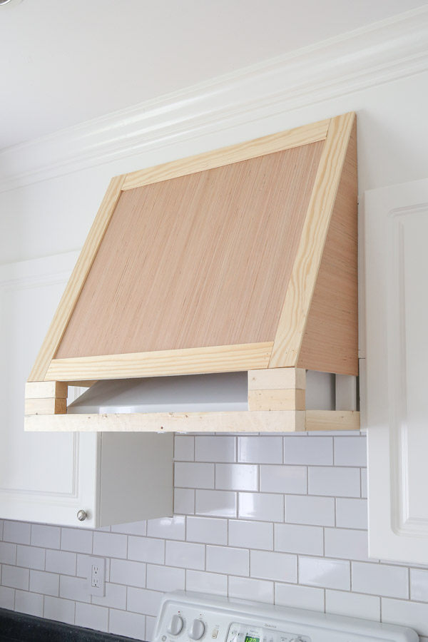 How to Make a Gorgeous DIY Range Hood you can be PROUD of! 