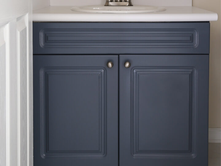 How To Paint A Bathroom Vanity Angela, What Do I Need To Paint Bathroom Cabinets