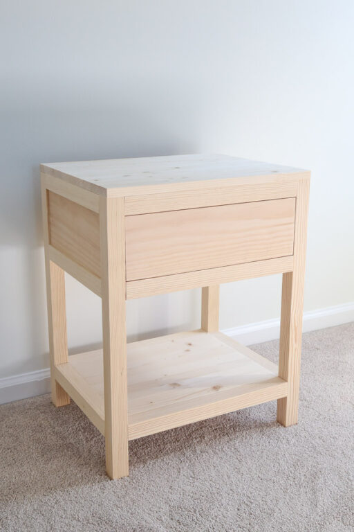 DIY Nightstand with Drawer Angela Marie Made