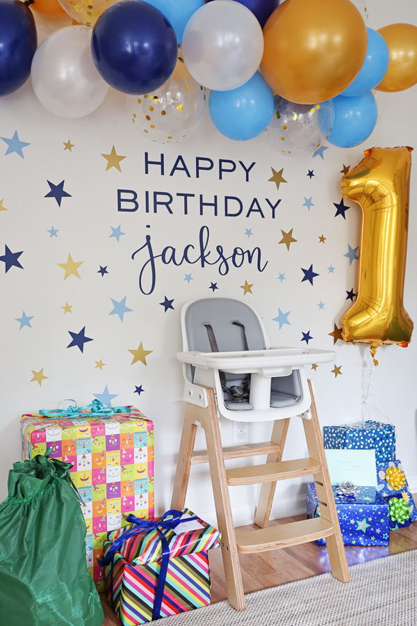 All star 1st on sale birthday party theme