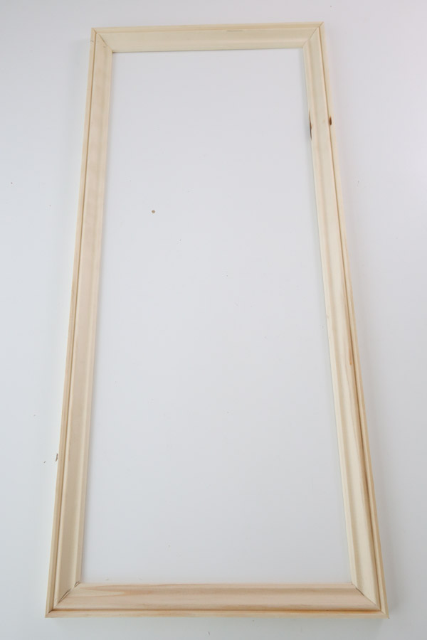 Diy poster frame molding attached together