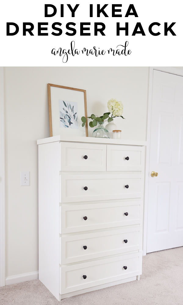 IKEA dresser hack pin