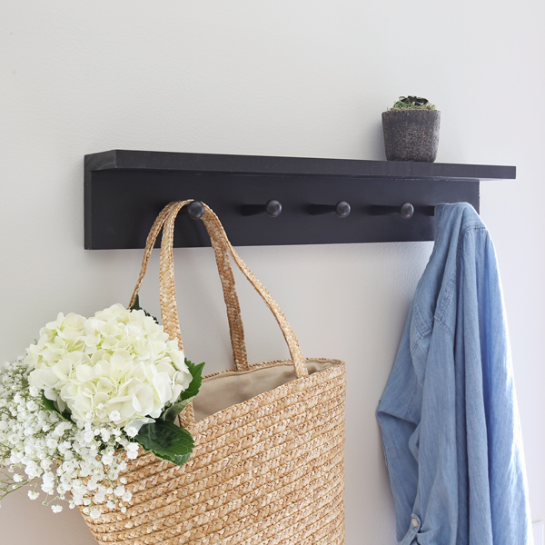 Entryway DIY Shoe Rack - Angela Marie Made