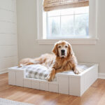 Diy Dog Bed With Shiplap - Angela Marie Made