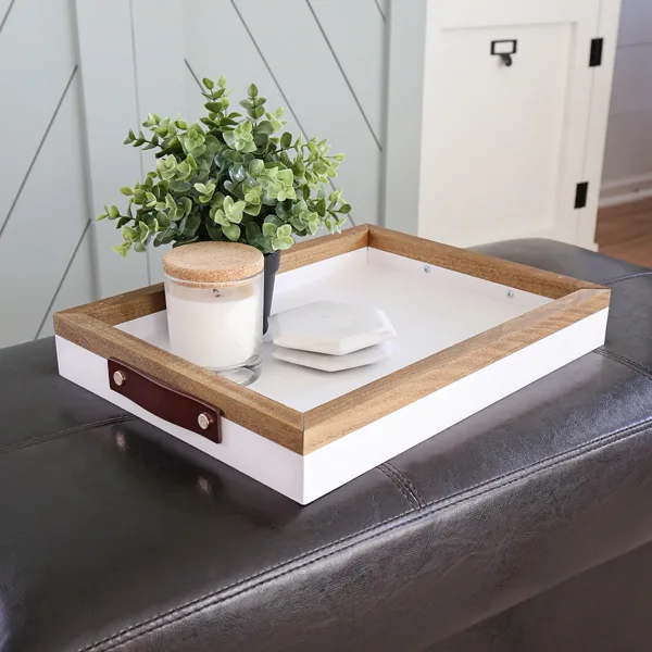 Diy Serving Tray Angela Marie Made, Wooden Serving Tray With Handles Plans