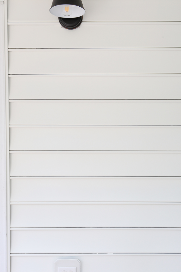 how to paint vinyl siding white