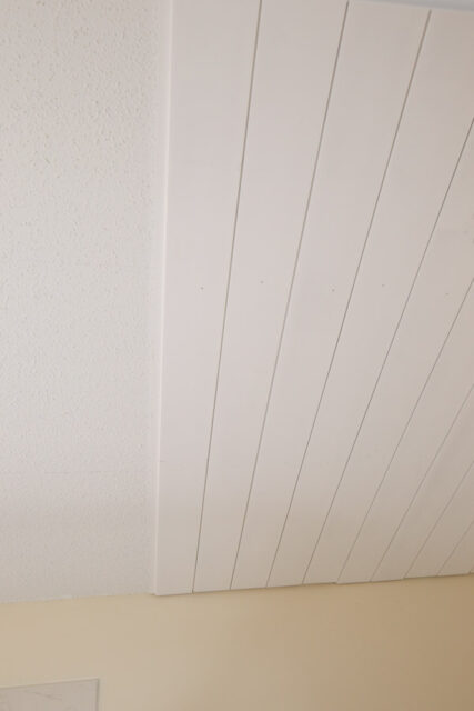 DIY Shiplap Ceiling - Angela Marie Made