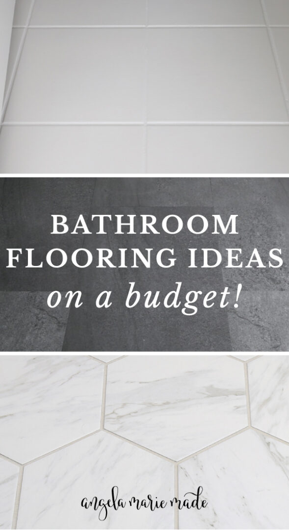 5 Bathroom Flooring Ideas on a Budget Angela Marie Made