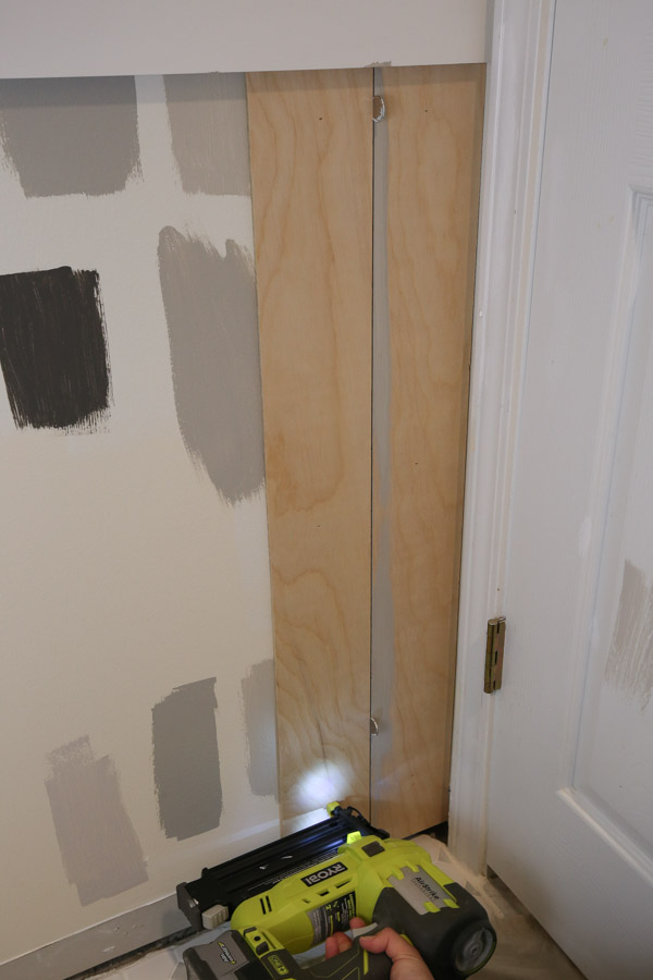 how to install vertical shiplap with plywood