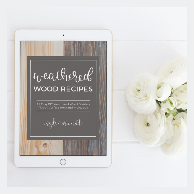 weathered wood recipes ebook