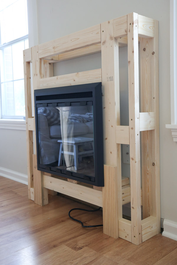 Diy How To Build A Frame For An Electric Fireplace Insert - Infoupdate.org