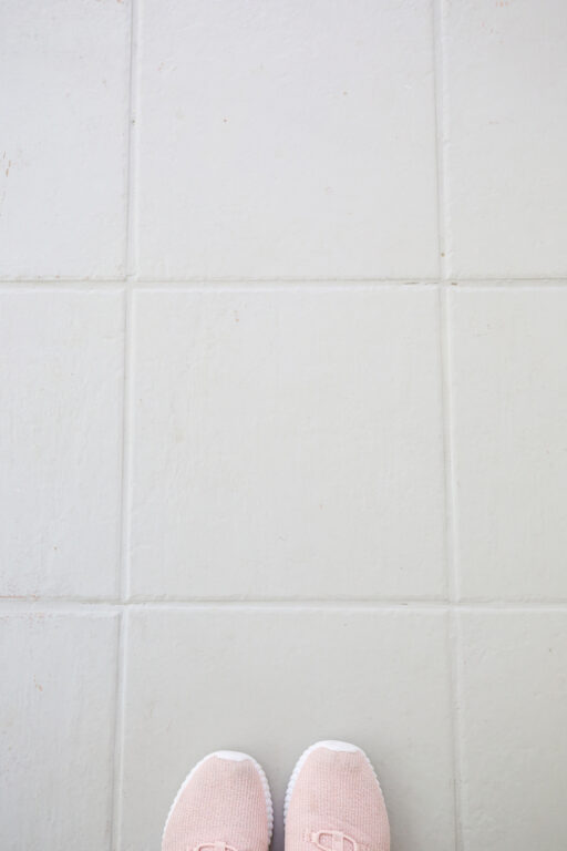 Does Painting Floor Tiles Last? One Year Review Angela Marie Made