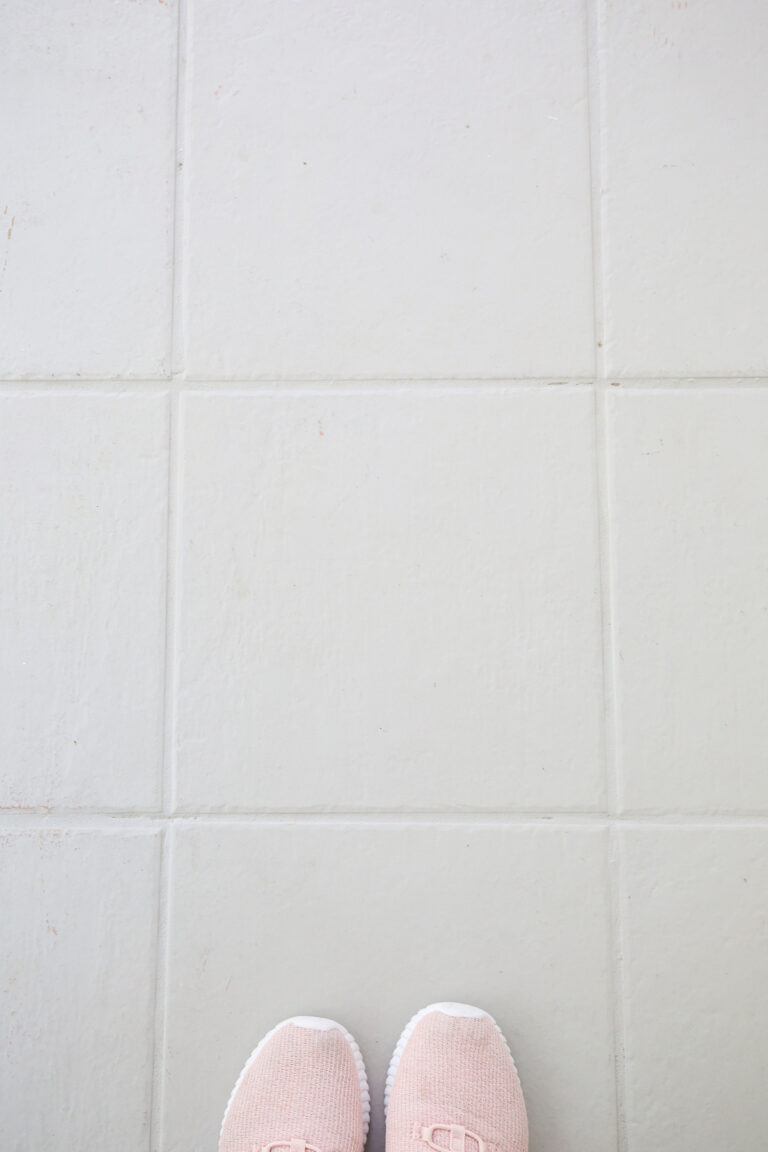 Does Painting Floor Tiles Last? One Year Review Angela Marie Made