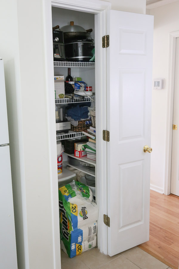 How to Build Corner Pantry Shelves - Angela Marie Made