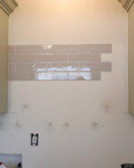 How to Install Peel and Stick Tile Backsplash on a Wall - Angela Marie Made
