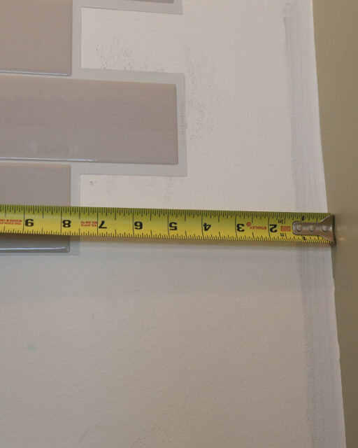 How to Install Peel and Stick Tile Backsplash on a Wall - Angela Marie Made