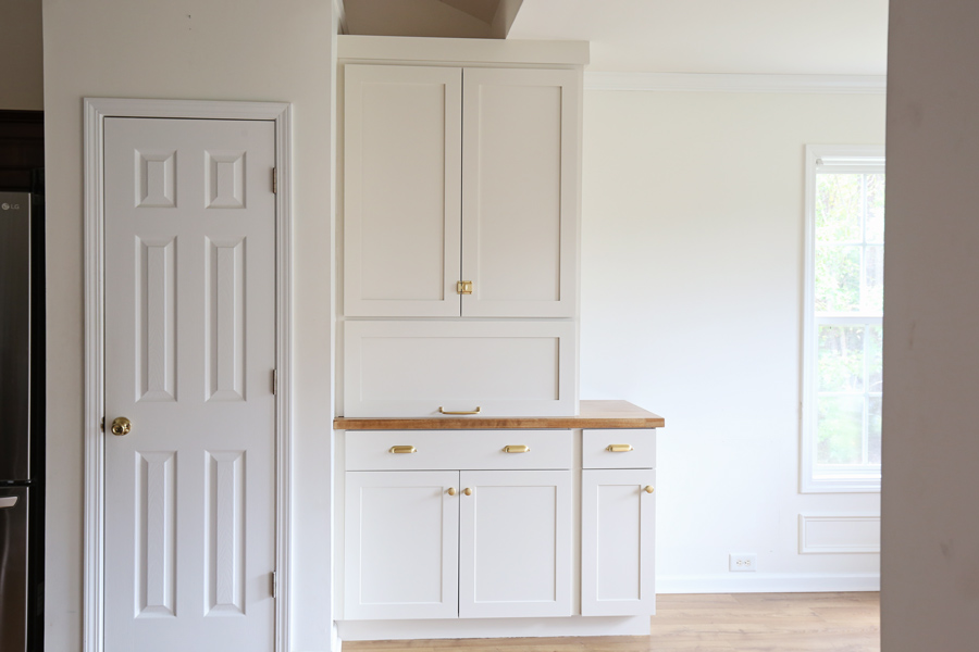 How to Build Countertop to Ceiling Built Ins in the Kitchen