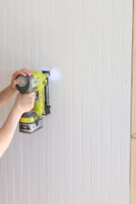 Easy DIY Beadboard Wall - Angela Marie Made