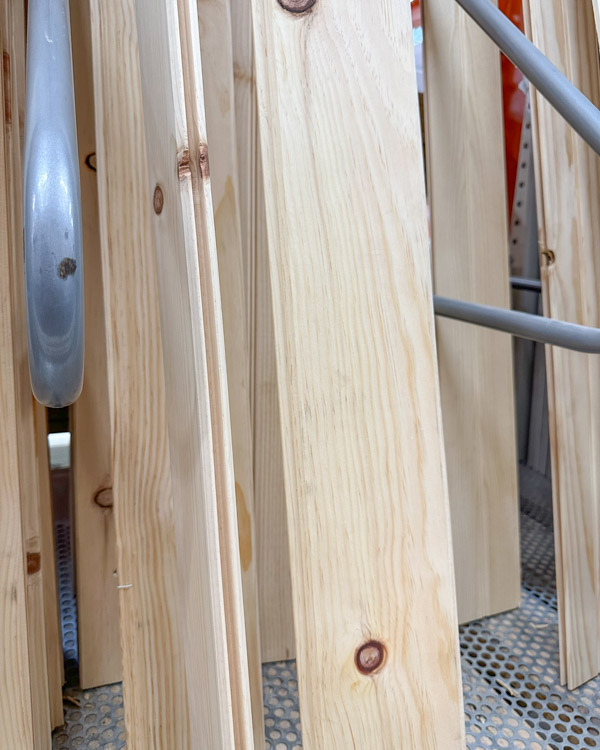 wood tongue and groove at store