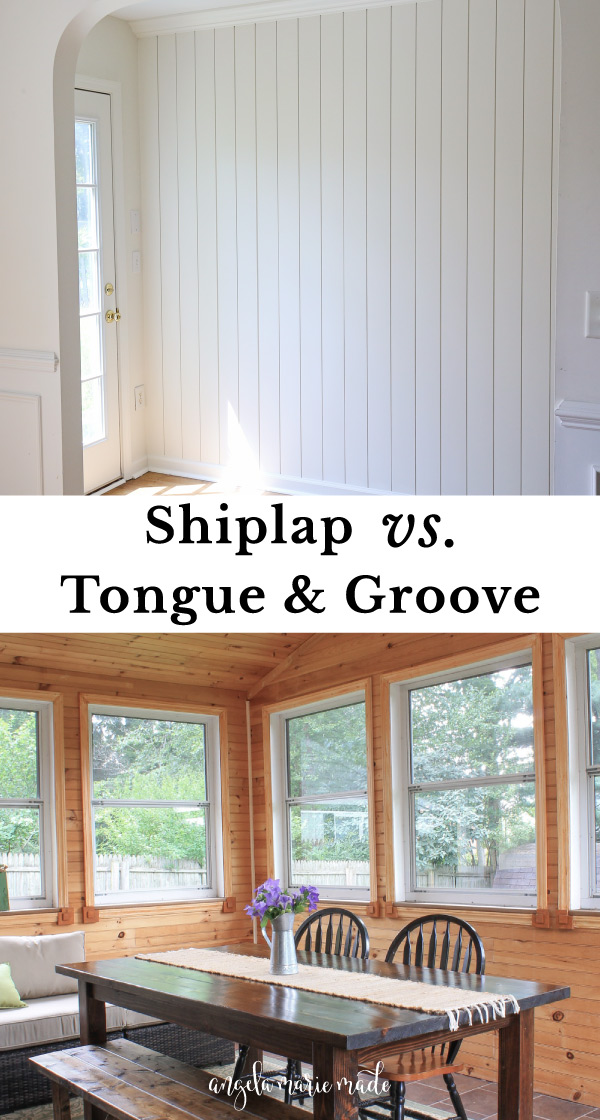 shiplap vs tongue and groove boards on shiplap wall vs tongue and groove wall