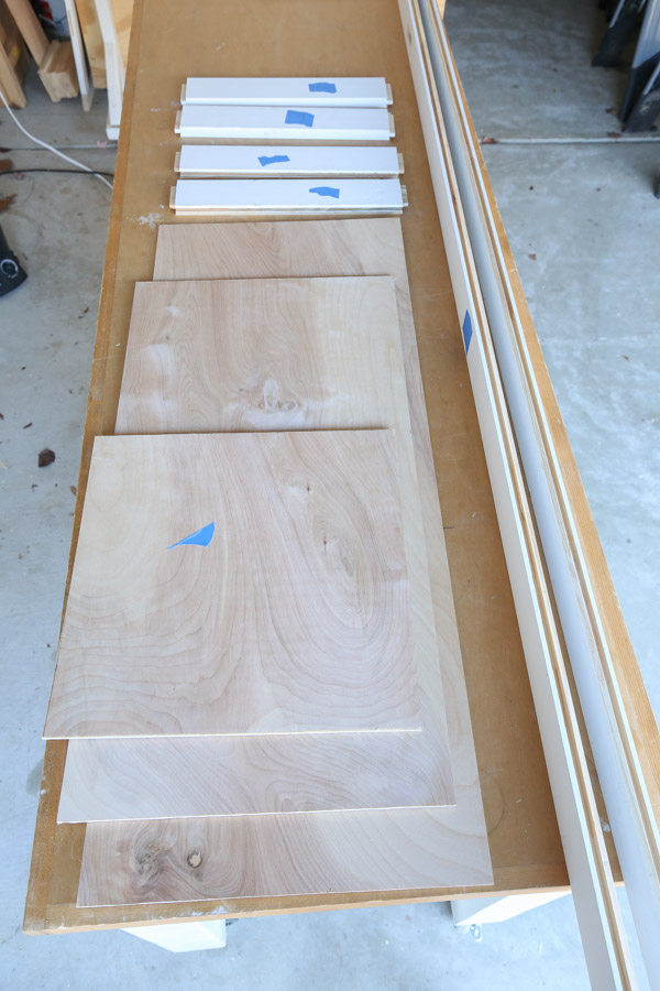 materials for DIY cabinet door for IKEA pax