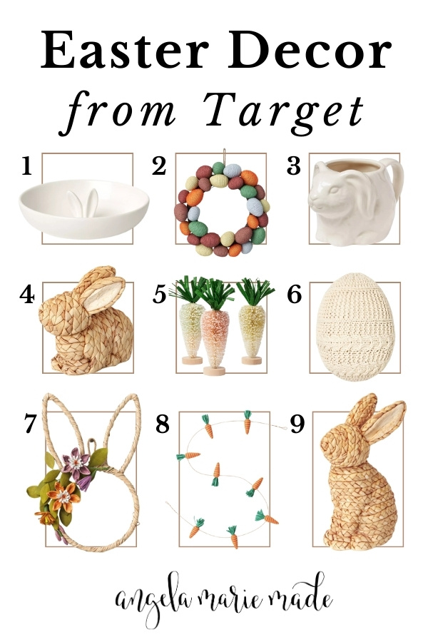 Favorite budget friendly Easter decor ideas from Target 