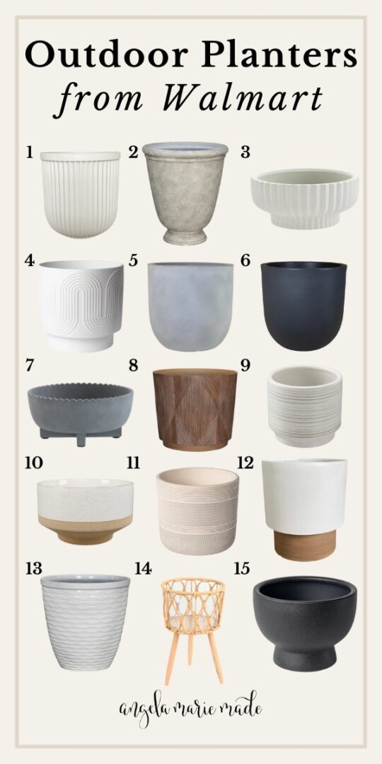 Outdoor Planters From Walmart Angela Marie Made Outdoor planters from walmart angela marie made