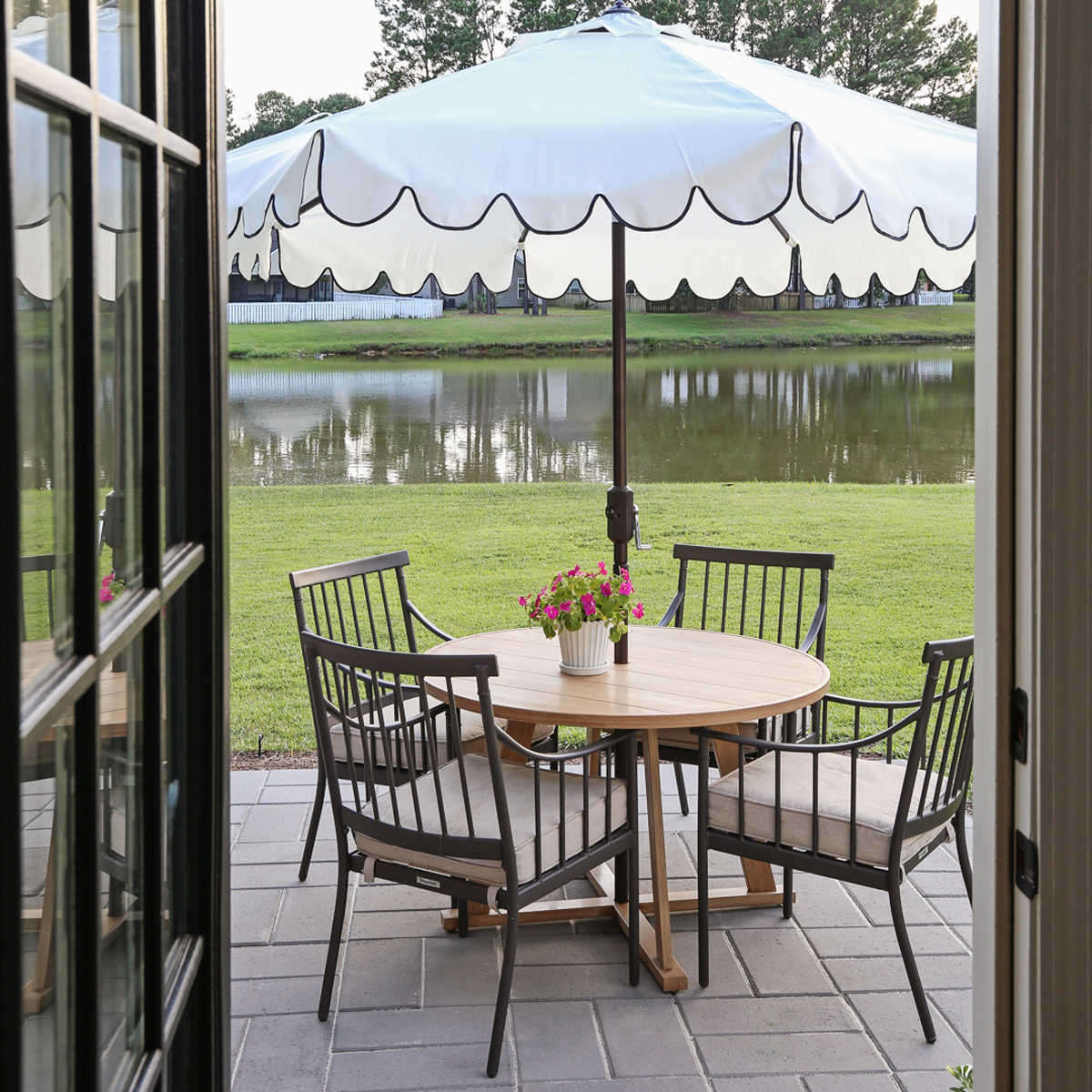 Budget Friendly Outdoor Dining Tables from Walmart - Angela Marie Made