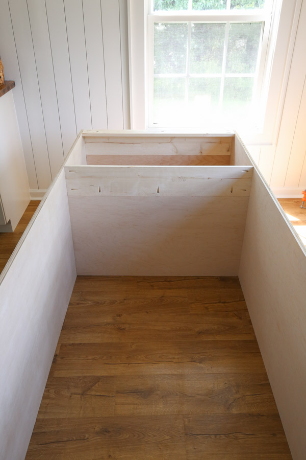 assembling frame of diy refrigerator cabinet