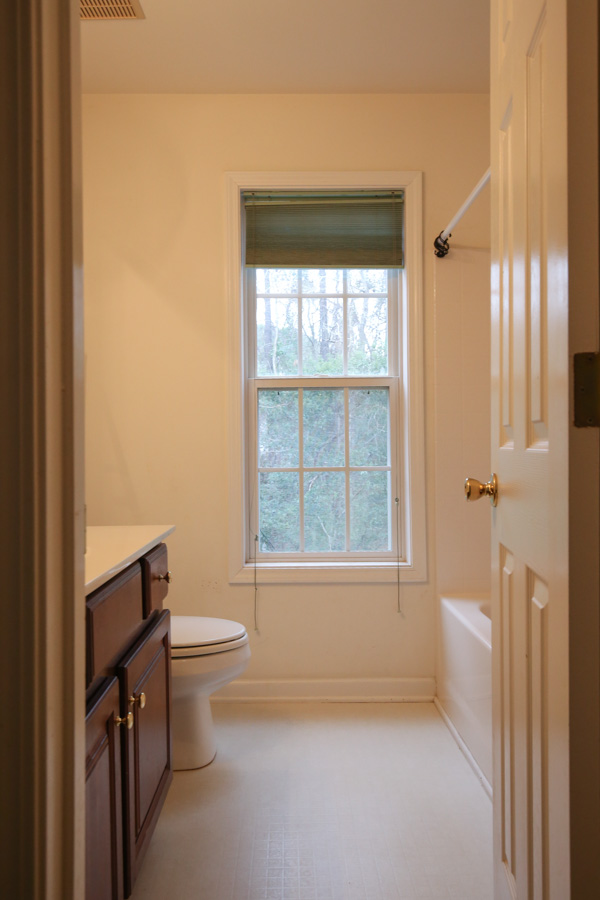 before bathroom makeover