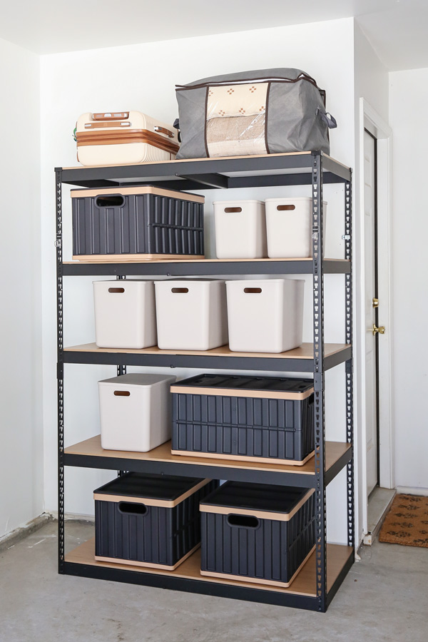 garage storage shelves ideas and garage organization ideas