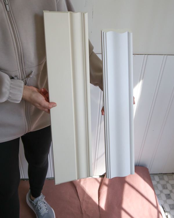 chair rail and baseboard