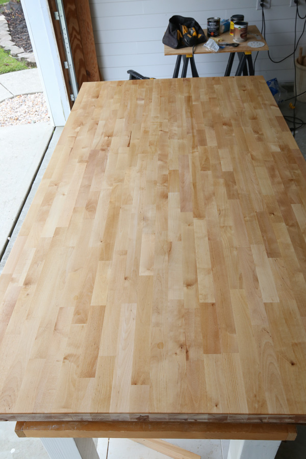 how to seal a butcher block countertop