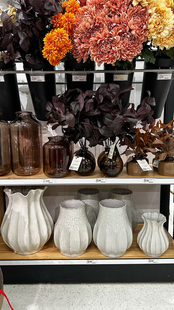 vases - cozy fall finds and decor at target and online