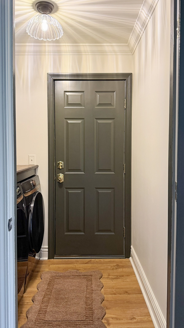 small laundry room makeover before and after