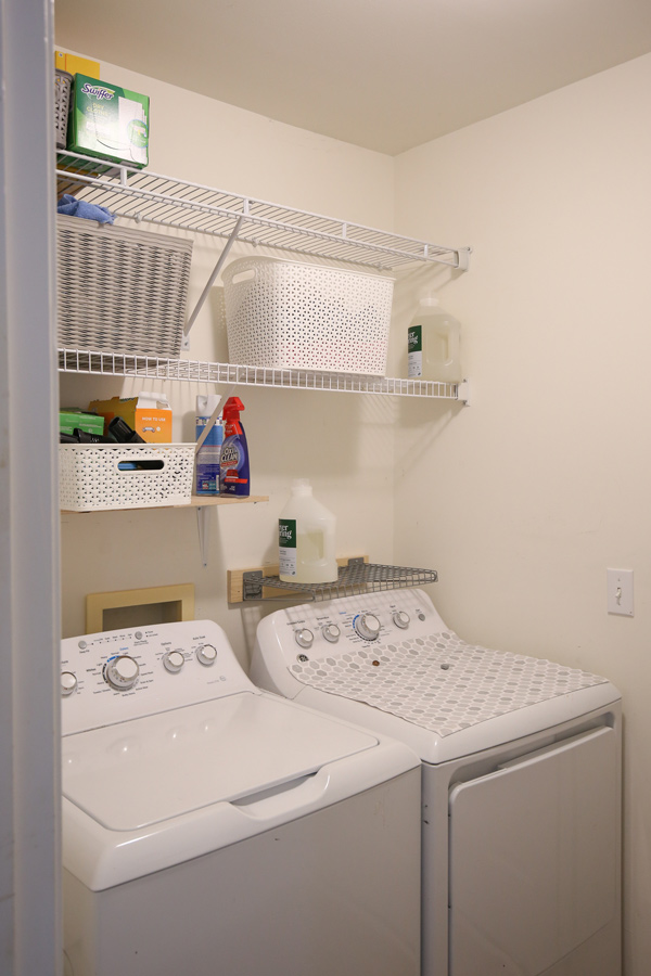 before laundry room makeover