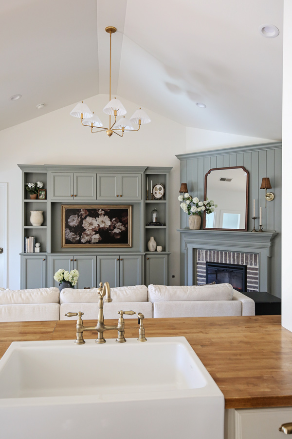 charming living room makeover before and after with living room diy built ins and diy shiplap fireplace