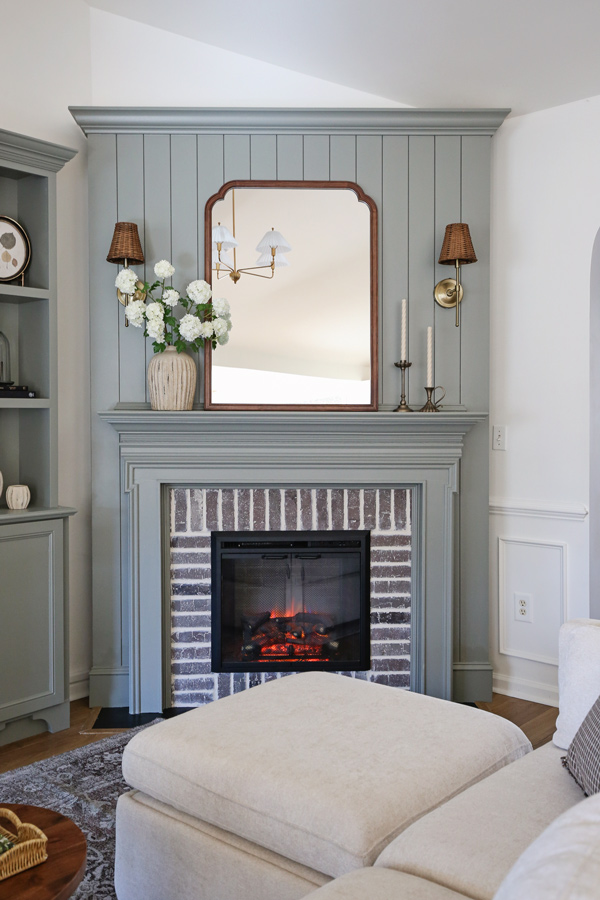 charming living room makeover before and after with living room diy built ins and diy shiplap fireplace