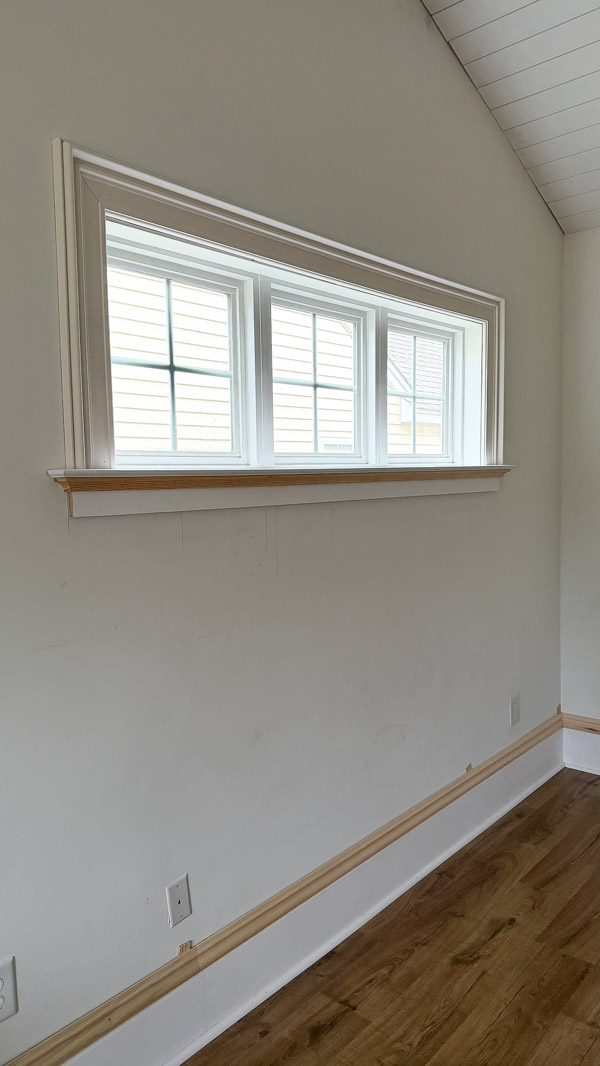 DIY window trim