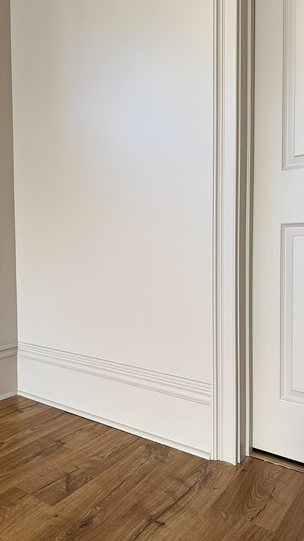 extra tall DIY baseboards