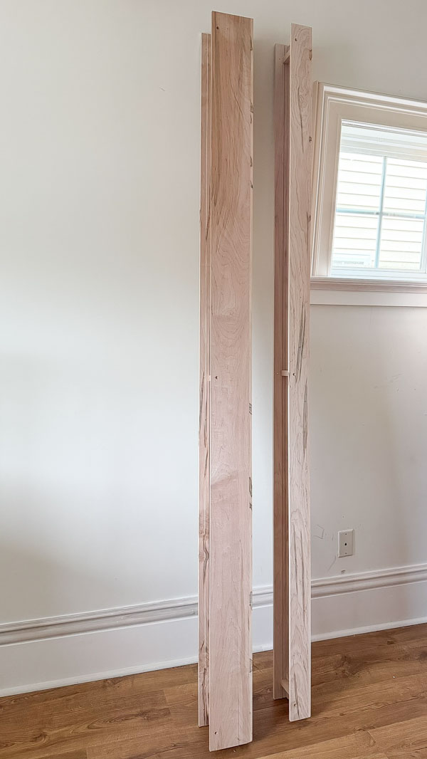 unfinished assembled wood beams for diy wood beams on vaulted ceiling in different sizes