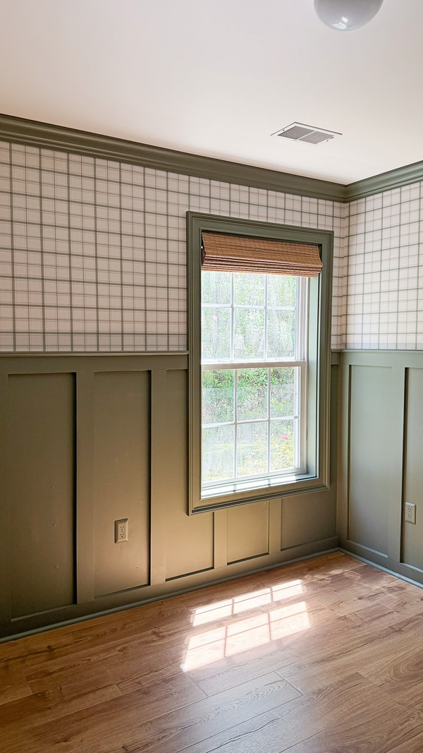 full room DIY board and batten walls