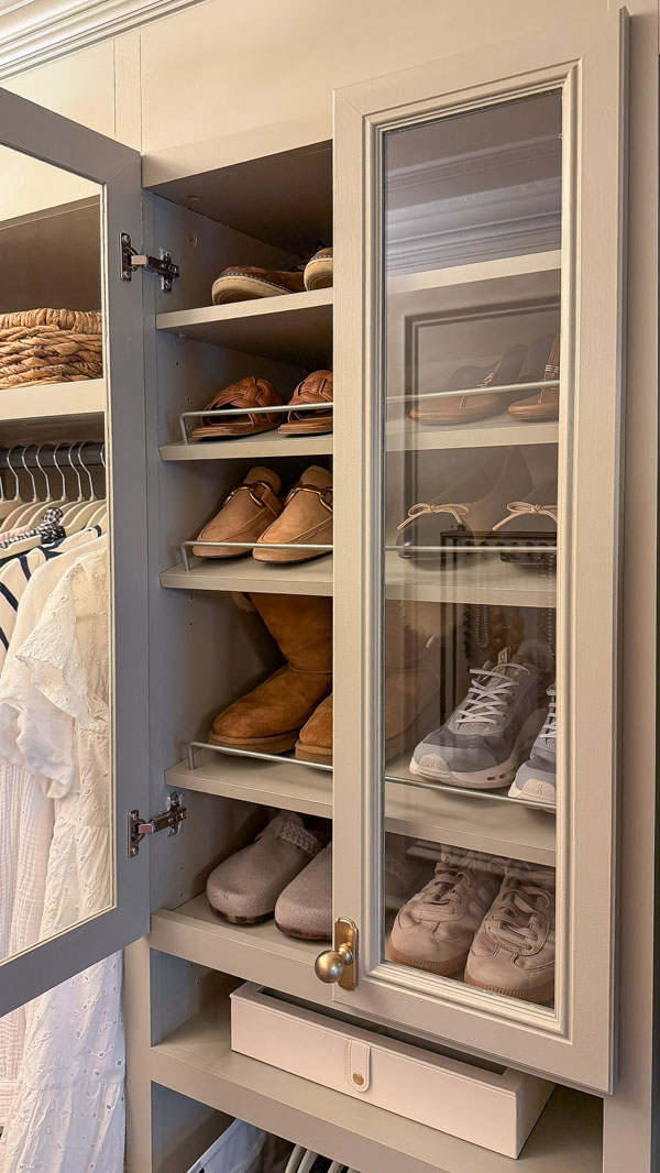 closet organization ideas with function and charm - shoe shelf cabinet